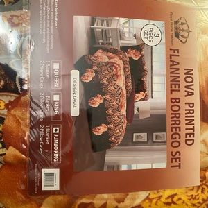 Cobertor borrego 3 pc